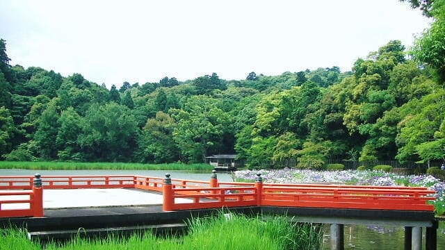 勾玉池